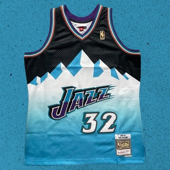 7 NBA Jersey bundle lot 7 Mitchell ness jerseys all in new condition mens L - Picture 6 of 15